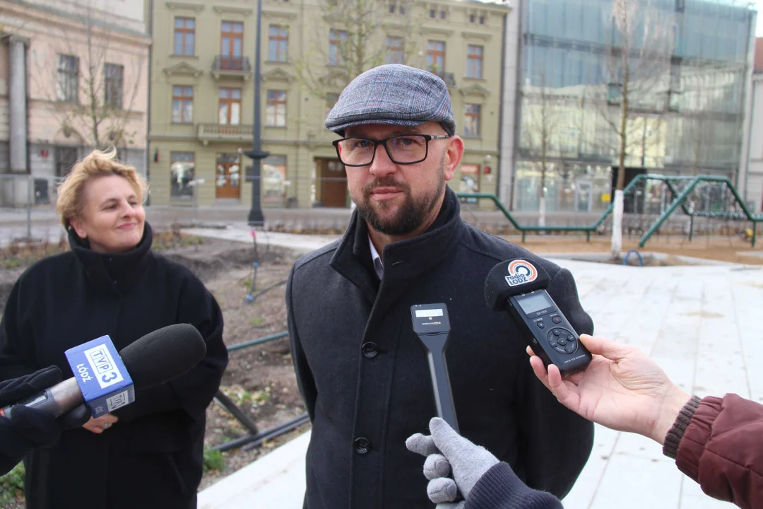 Dobiega końca przebudowa placu Wolności w Łodzi