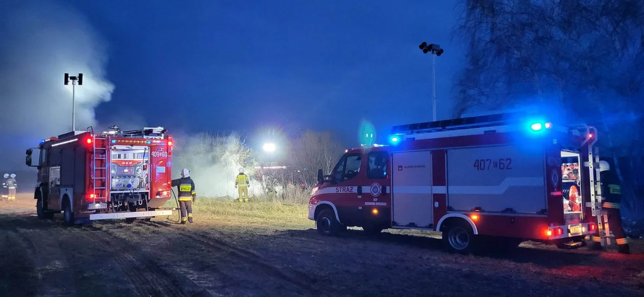 Seria pożarów w Bełchatowie i regionie. W każdym przypadku przyczyna była taka sama [FOTO] - Zdjęcie główne