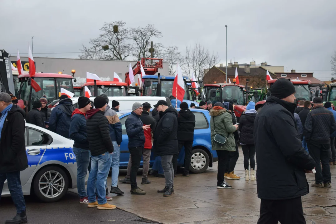 Protest rolników w Łódzkiem