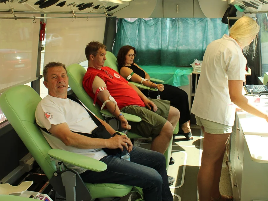 Krwiodawcy przybyli do Kociszewa. Szczytna akcja, konkurs i nauka pierwszej pomocy [FOTO] - Zdjęcie główne