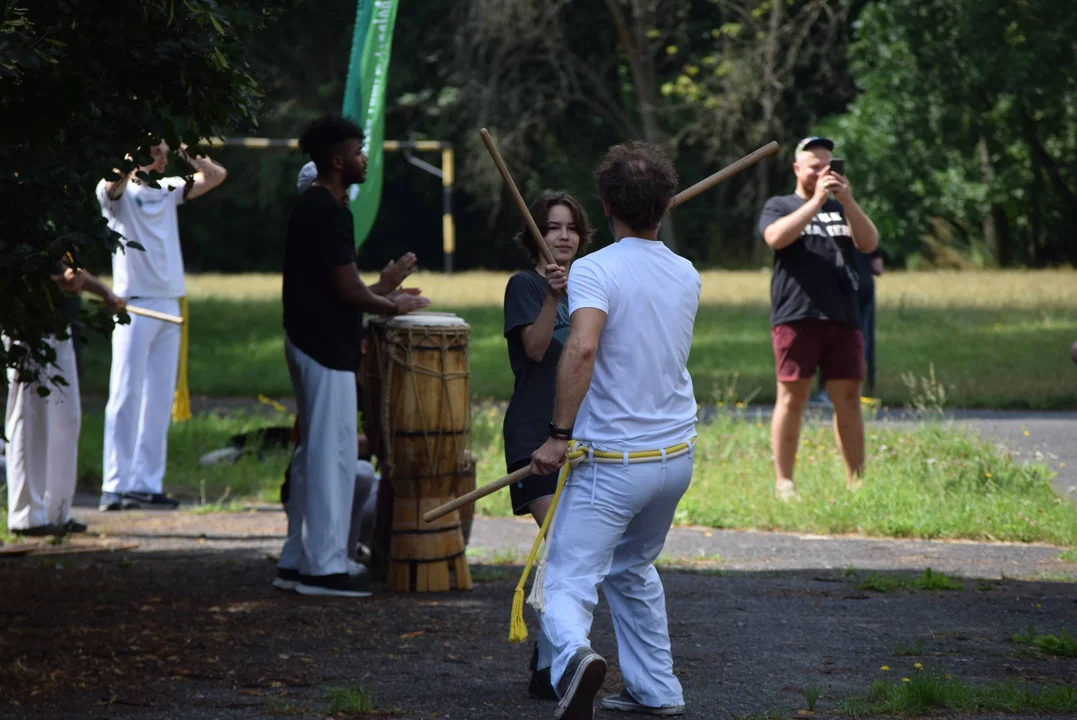 Capoeira w parku Baden-Powella