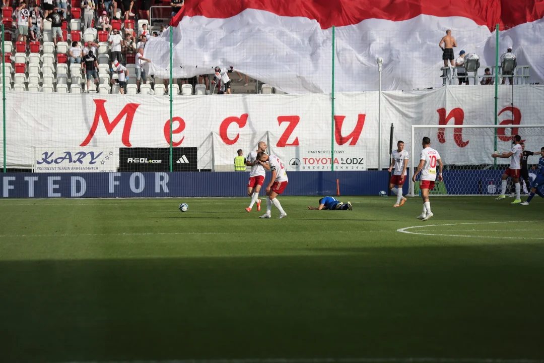 Mecz ŁKS Łódź kontra Stal Mielec