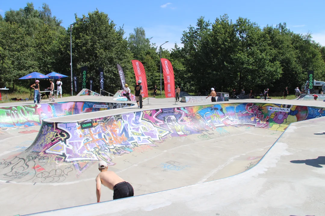 Skatepark im. Igora Kowalewskiego na Widzewie - trwa finał Mistrzostw Polski w kategorii „Park”