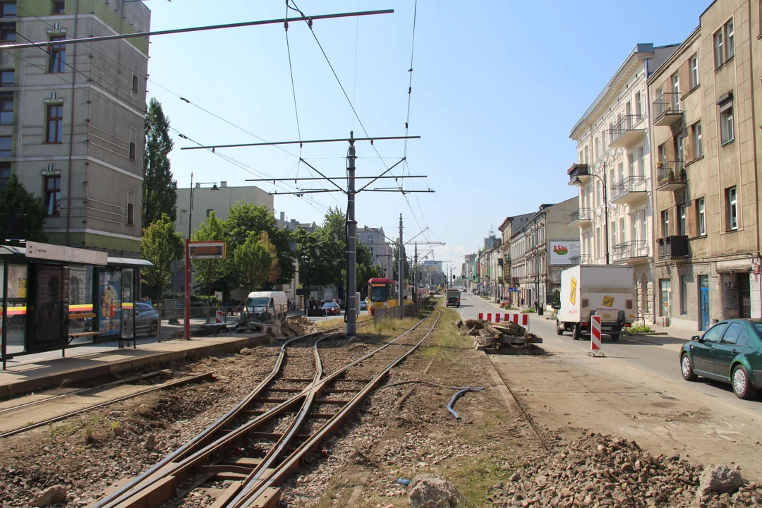 Potężne utrudnienia dla podróżnych MPK Łódź na Zachodniej w Łodzi