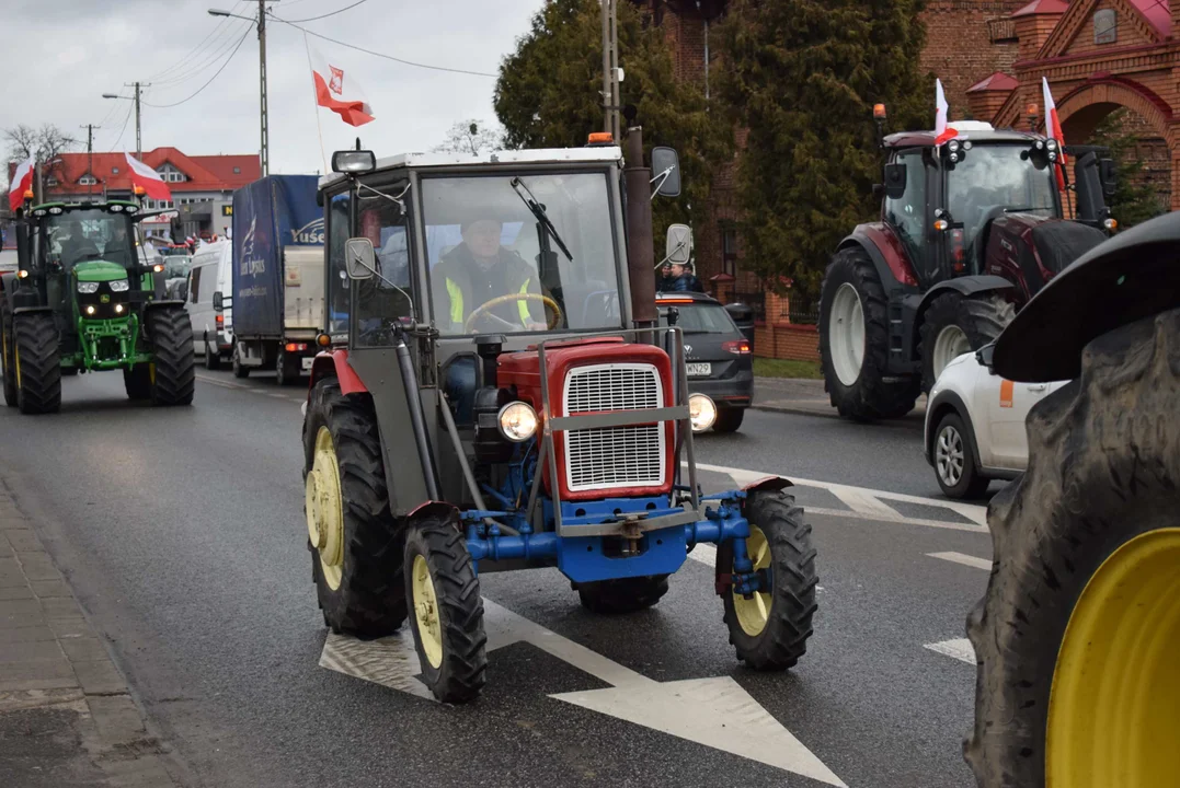 Protest rolników w Łódzkiem