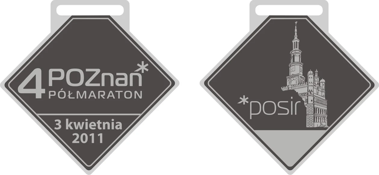 2011 - 4. Poznań Półmaraton - pojawił się nowy logotyp POSiR-u