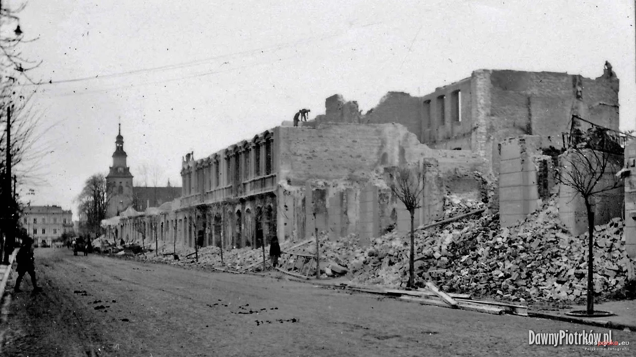 1 września 1939 w Piotrkowie Trybunalskim. Tak wyglądało zbombardowane miasto [GALERIA] - Zdjęcie główne