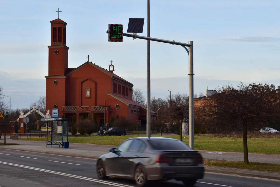 Mierniki prędkości w Zgierzu