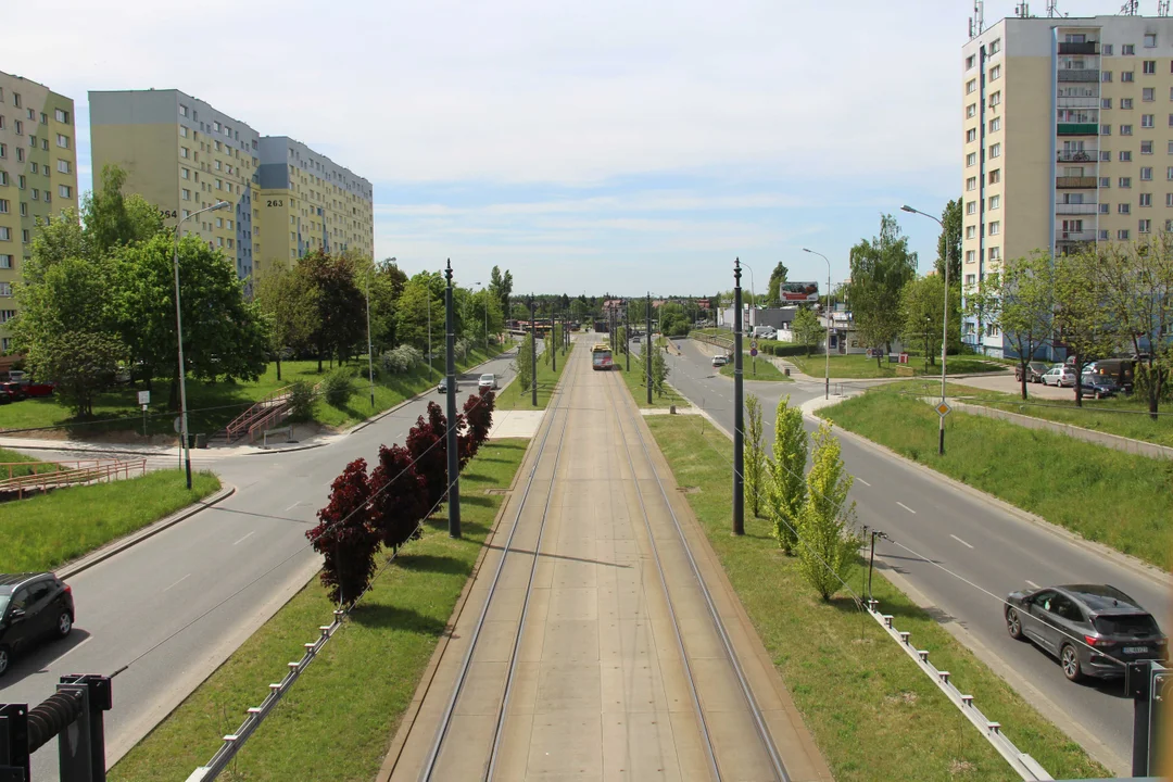 Kładki nad al. Wyszyńskiego w Łodzi do rozbiórki