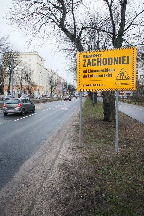 Łódź. Zaczyna się remont Zachodniej. Będą korki