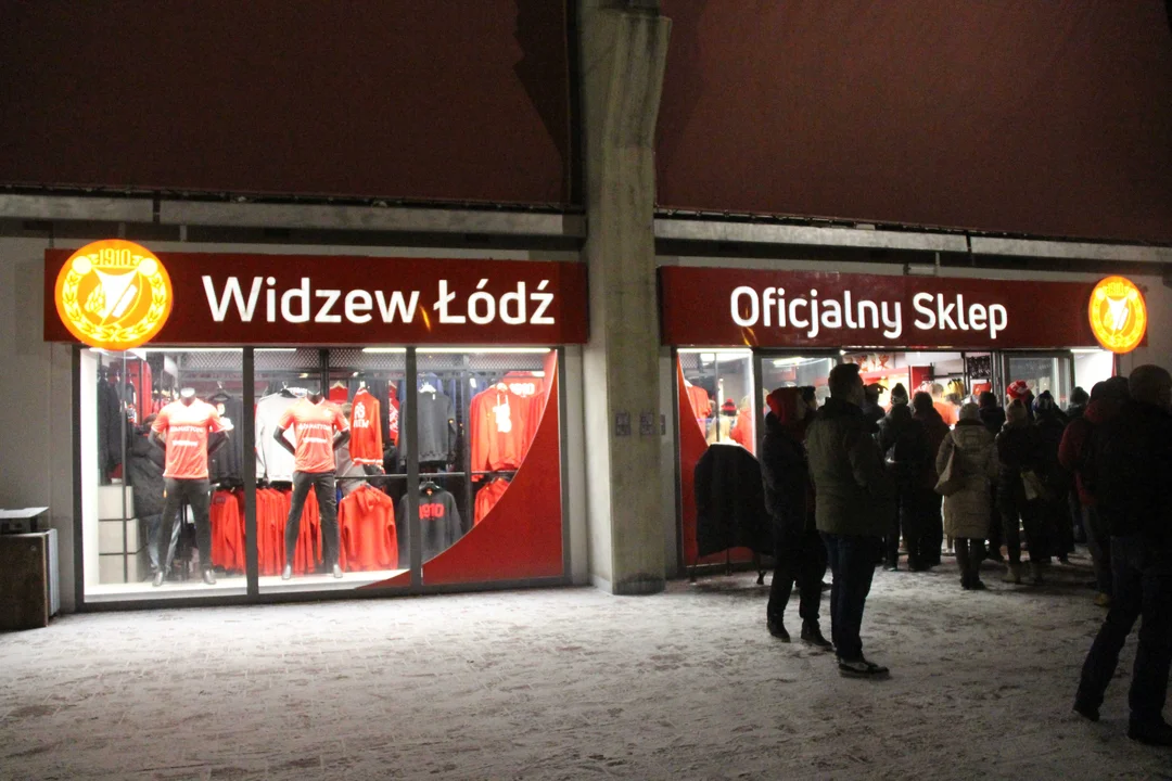 Oficjalne pożegnanie Henricha Ravasa w sklepie Widzewa Łódź