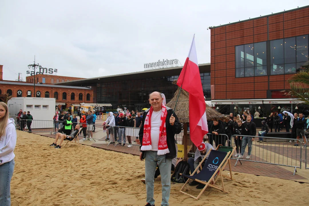 Mecz Polska - Holandia na strefie kibica w Manufakturze