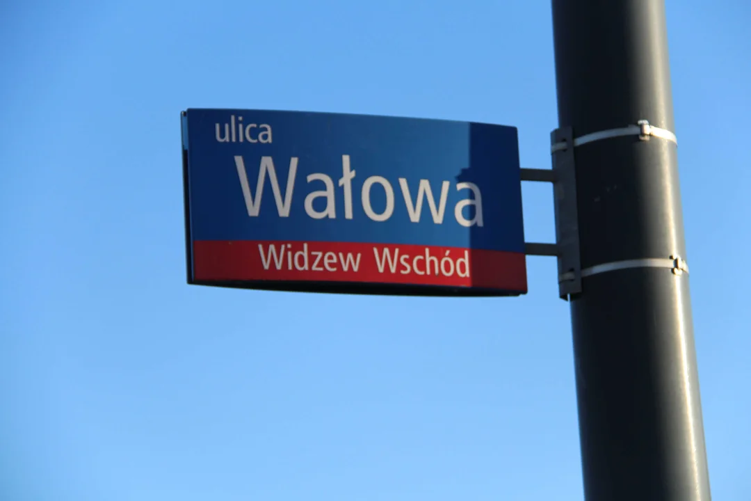 Prace drogowe na ul. Wałowej w Łodzi