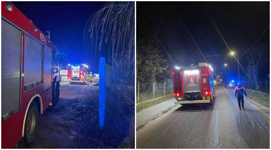 Pożar w powiecie kutnowskim. Wielu strażaków wysłanych do akcji [ZDJĘCIA] - Zdjęcie główne