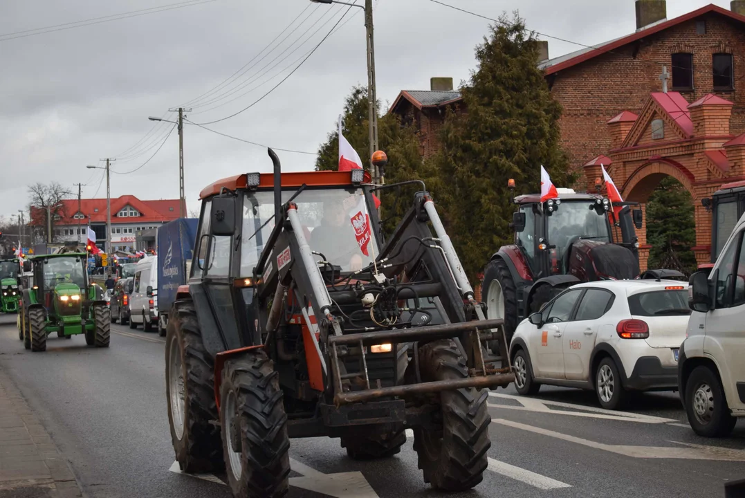 Protest rolników w Łódzkiem