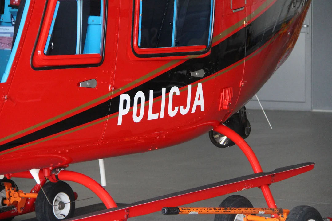 Policyjna akcja "Majówka 2024" - nad Łodzią pojawił się helikopter
