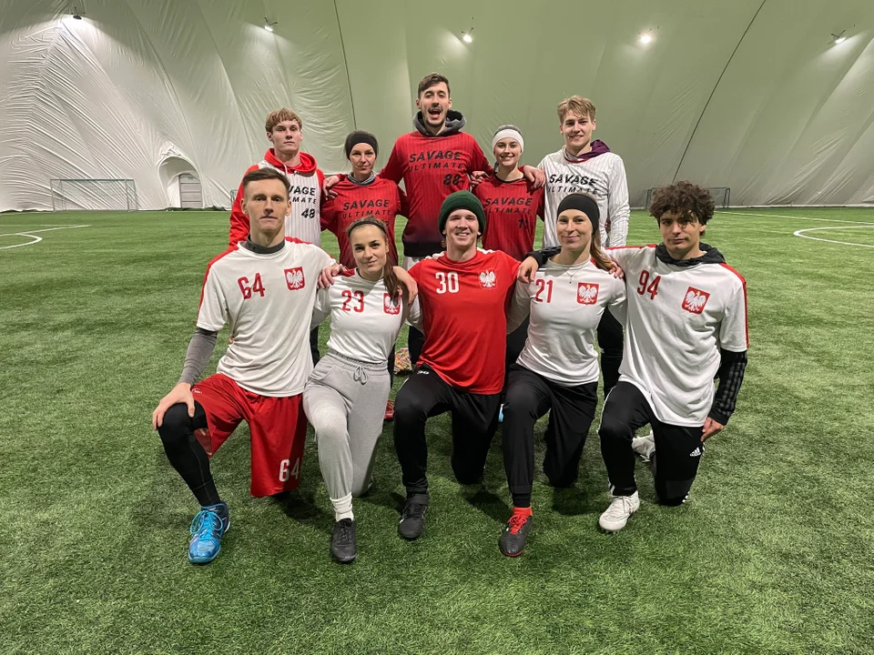 Zawodnicy Savage Ultimate Dopiewo na zgrupowaniu reprezentacji Polski w ultimate frisbee