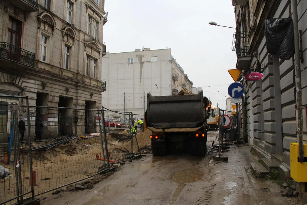 Przebudowa ulicy Legionów w Łodzi