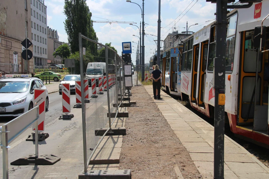 Utrudnienia po wykolejeniu tramwaju w Łodzi