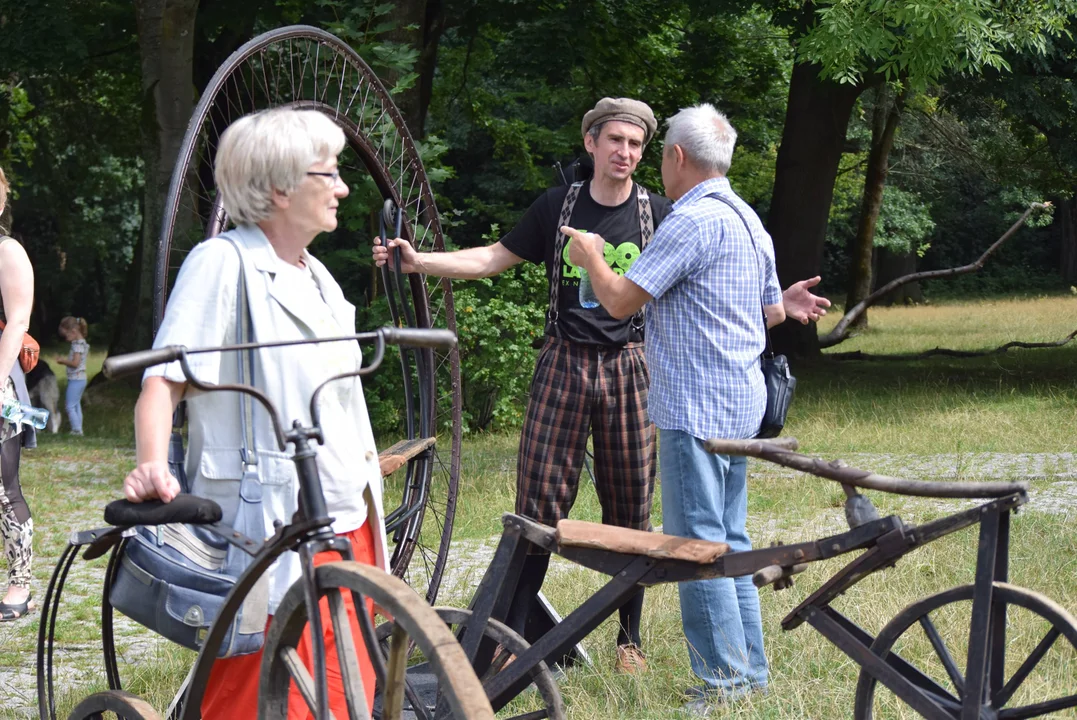Historia rowerów w Parku Julianowskim na 600. urodizny Łodzi