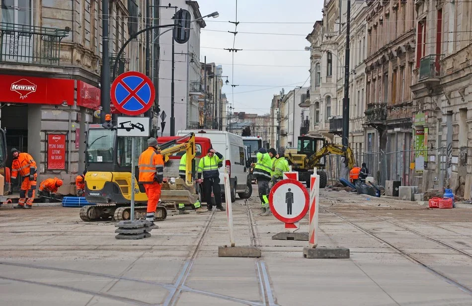 Powrót tramwajów na ulicę Zachodnią w Łodzi