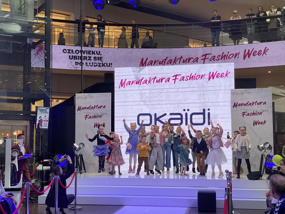Pokaz mody dziecięcej na 17. Manufaktura Fashion Week
