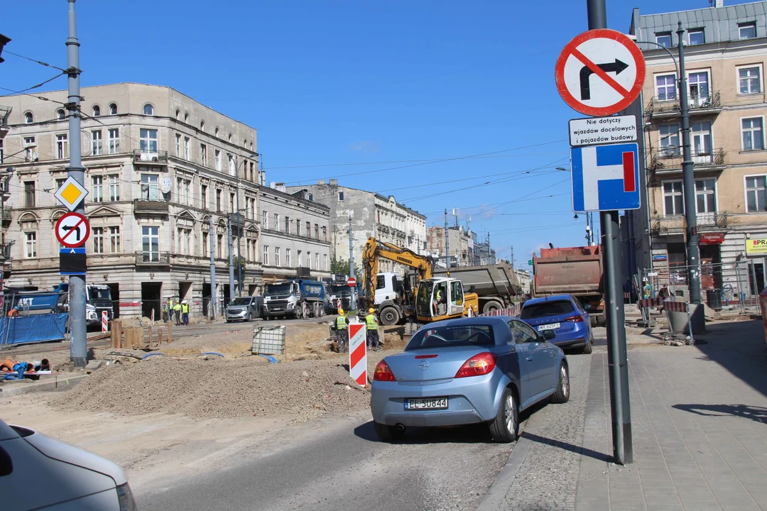 Tak wygląda skrzyżowanie ul. Zachodniej z ul. Legionów