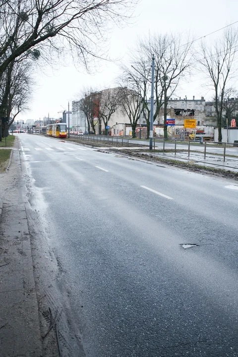 Łódź. Zaczyna się remont Zachodniej. Będą korki