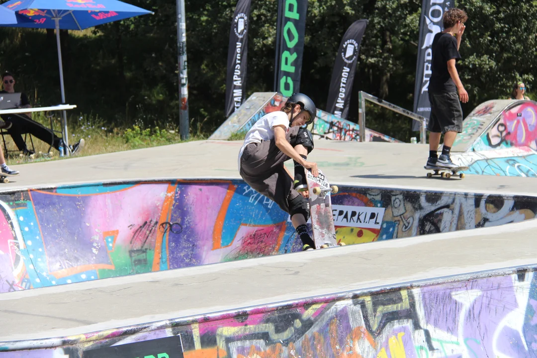 Skatepark im. Igora Kowalewskiego na Widzewie - trwa finał Mistrzostw Polski w kategorii „Park”