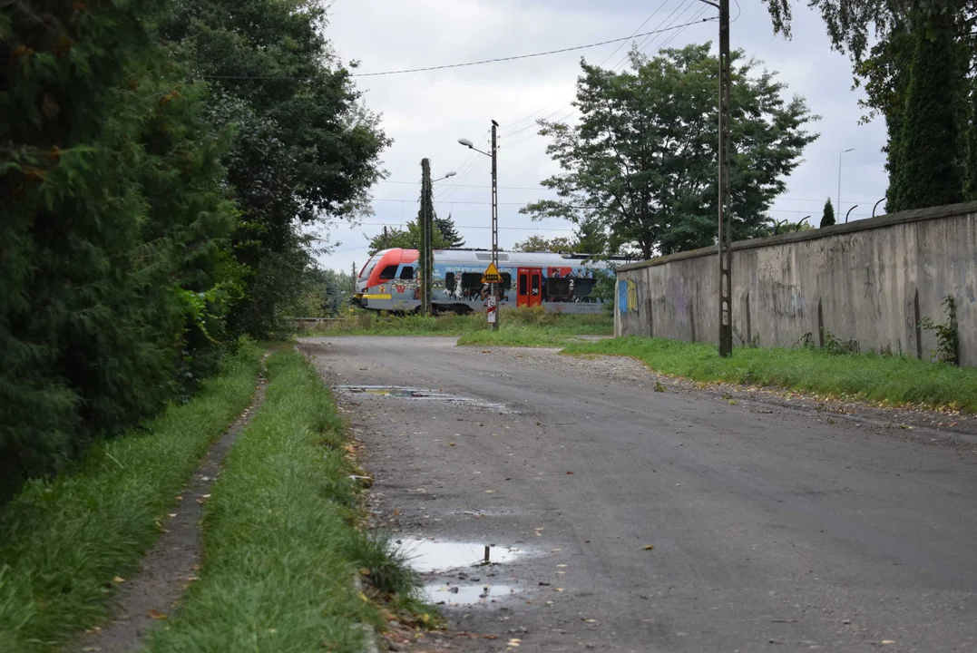 Ulice dojazdowe do stacji Zgierz Rudunki