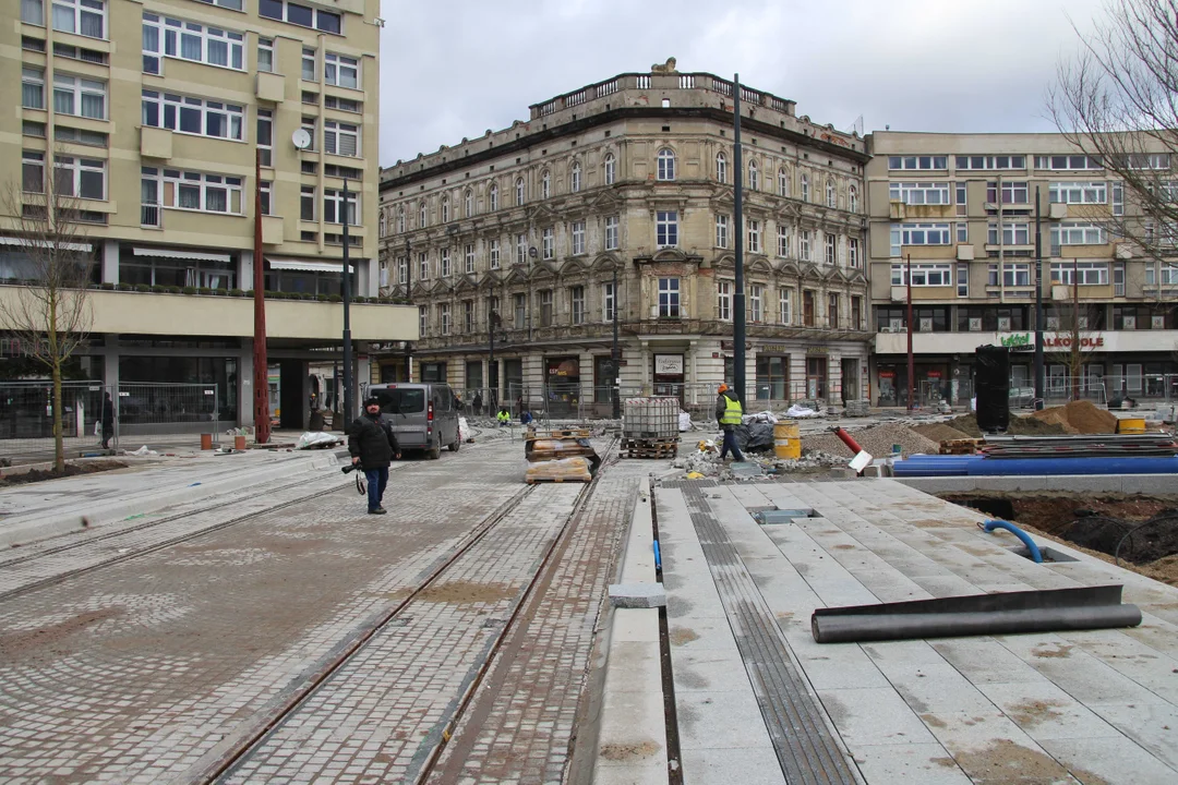 Dobiega końca przebudowa placu Wolności w Łodzi