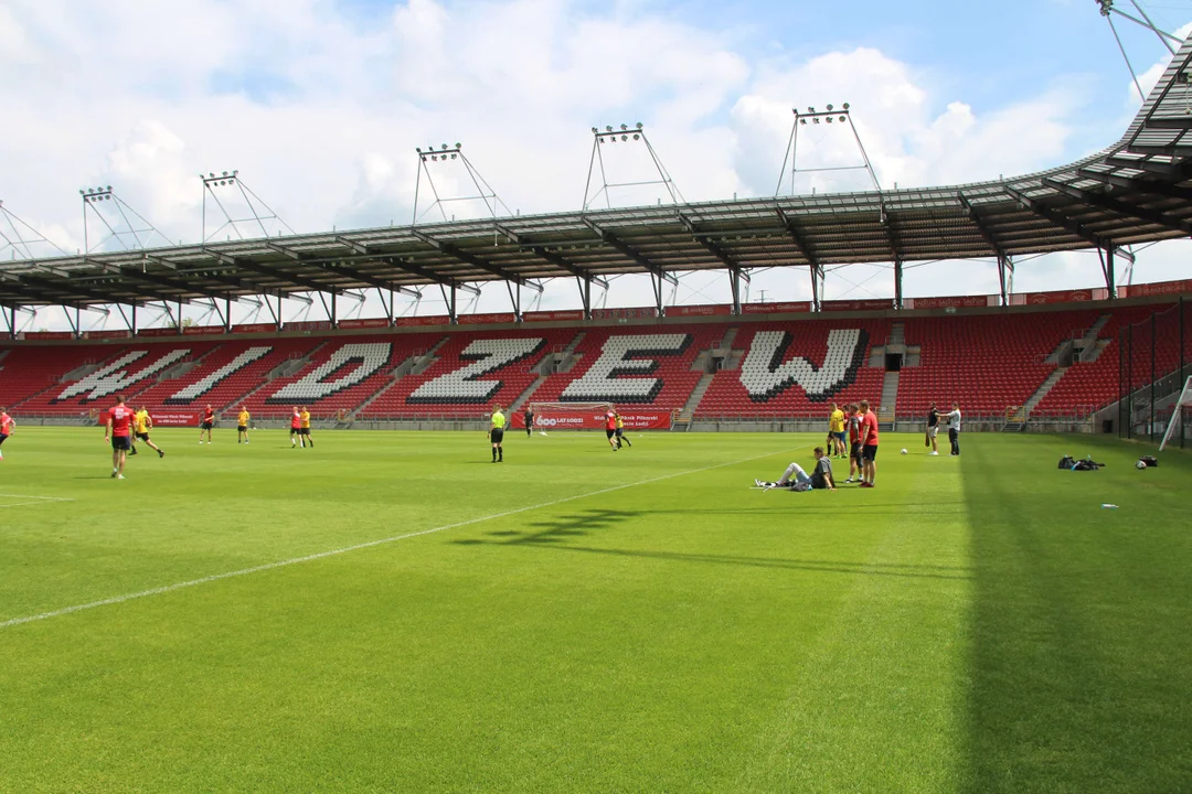 Widzewski Piknik Piłkarski na 600. Urodziny Łodzi.