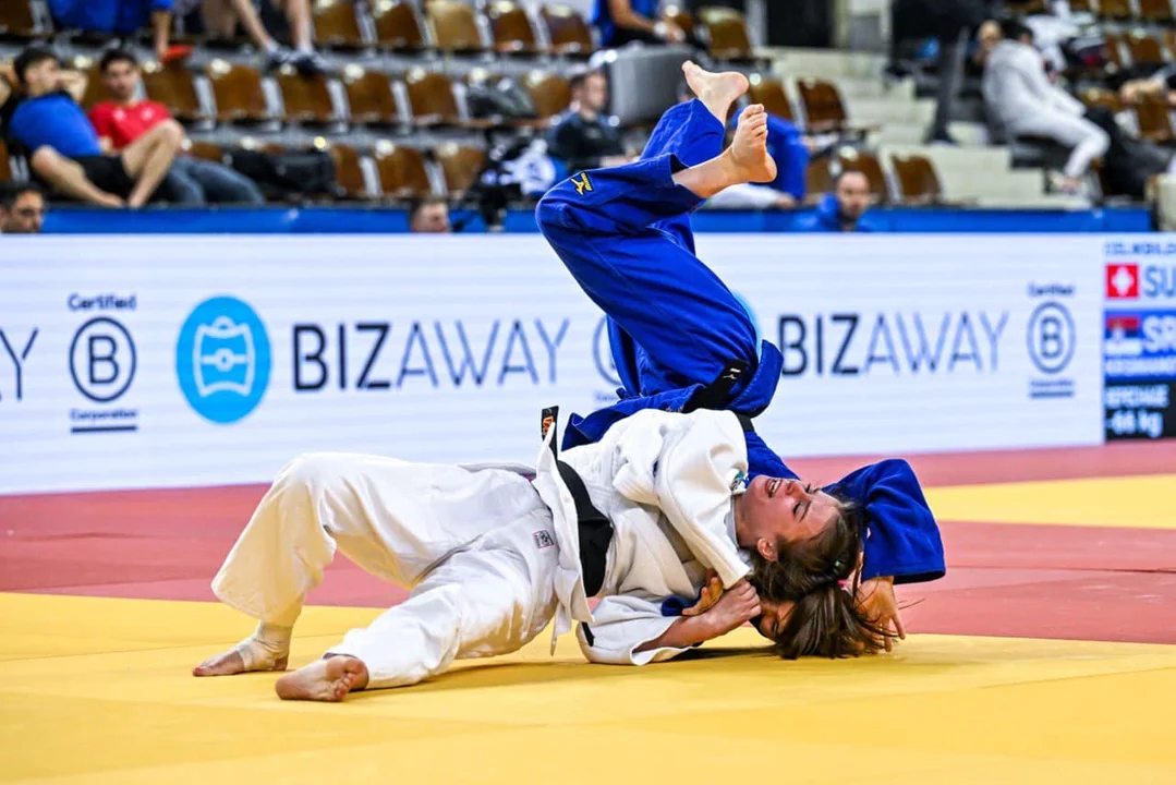 Natalia Stokłosa na podium Pucharu Europy w Judo  GALERIA - Zdjęcie główne