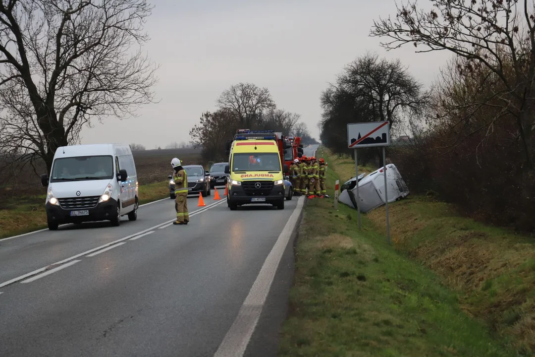 Wypadek na DK 60 między Kutnem a Płockiem