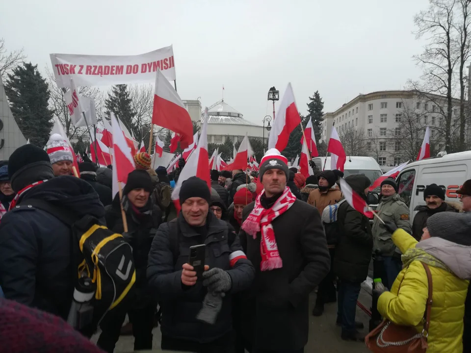 Łodzianie na Marszu Wolnych Polaków w Warszawie