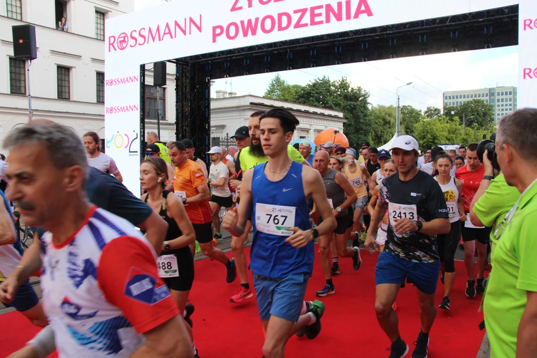 21. Bieg Ulicą Piotrkowską Rossmann Run w Łodzi