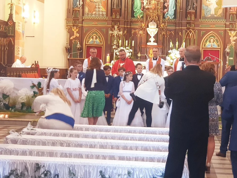 Pierwsza Komunia Święta w parafii pw. św. Katarzyny Aleksandryjskiej w Zgierzu