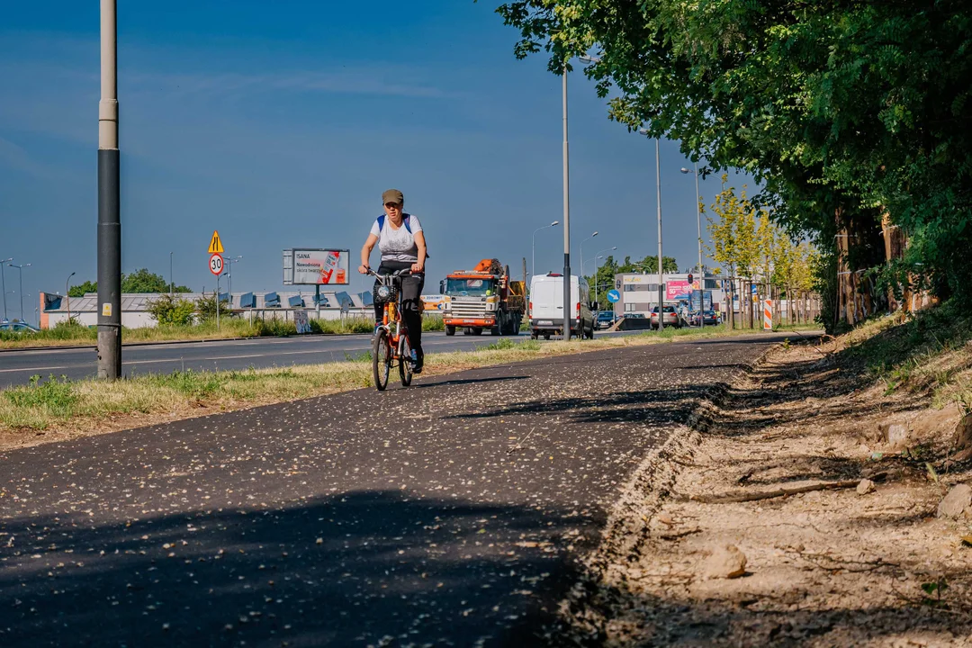 Budowa nowego ciągu pieszo-rowerowego na Retkini