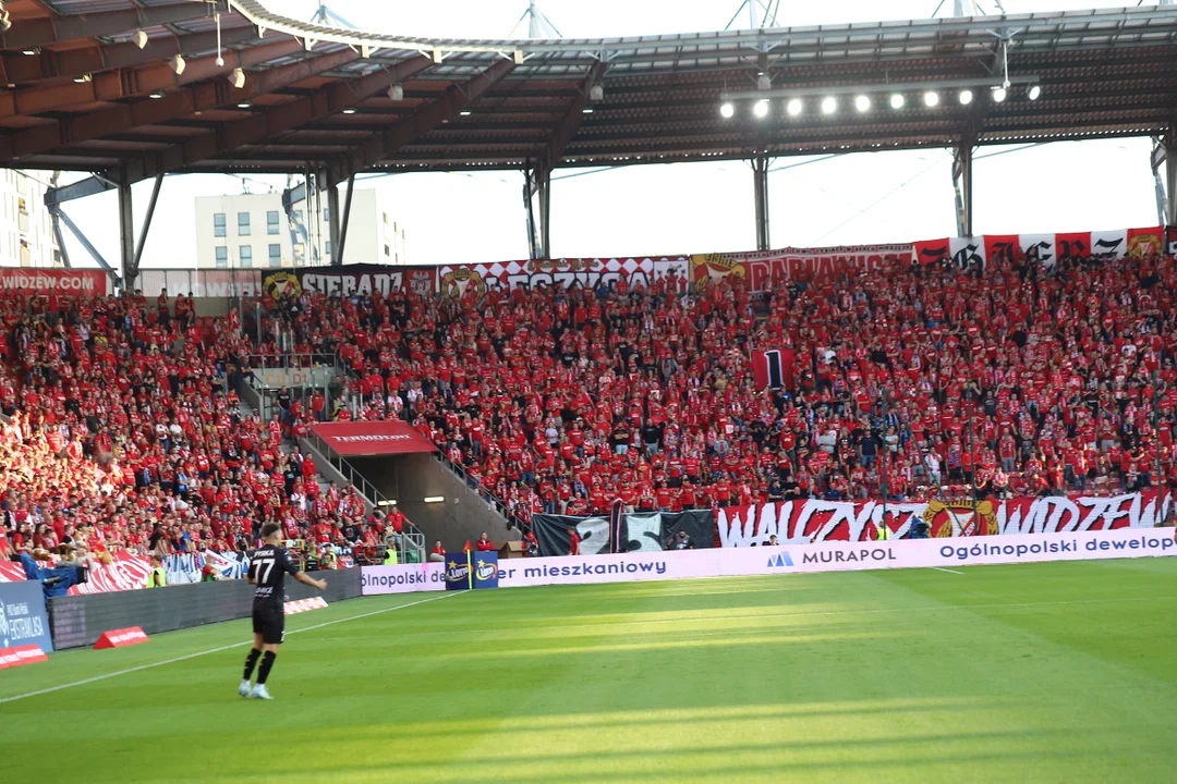 Mecz Widzew Łódź kontra Piast Gliwice