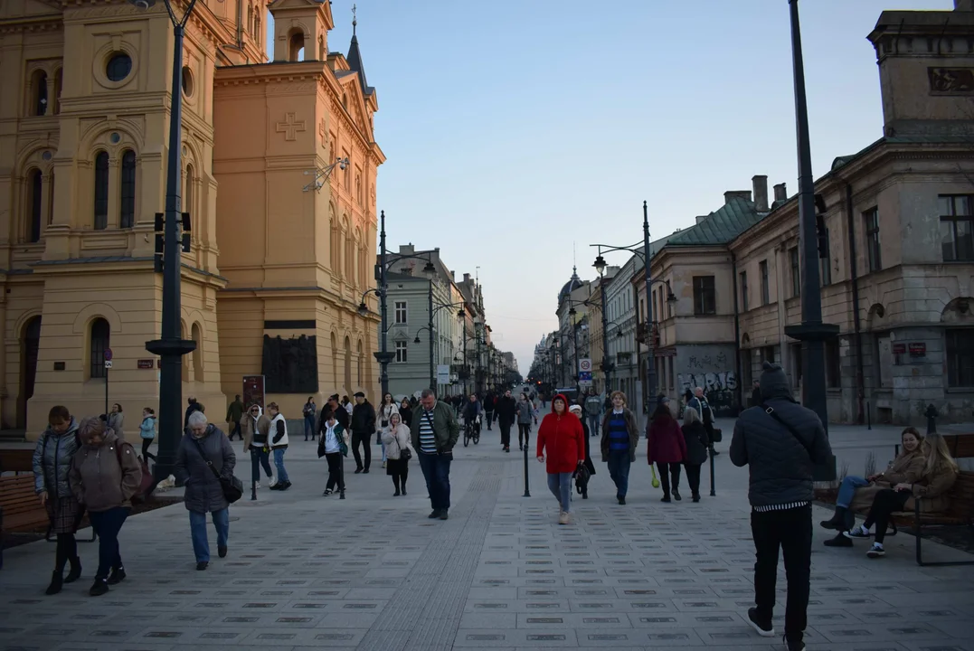 Plac Wolności w Łodzi po otwarciu