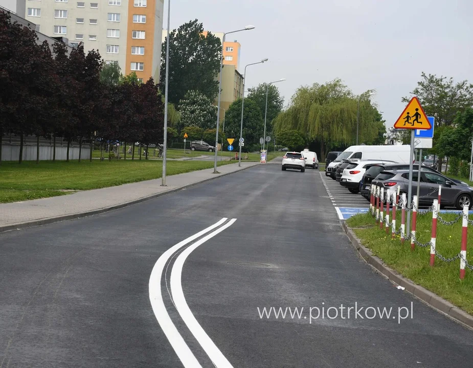 Wyremontowane ulice Modrzewskiego i Kotarbińskiego