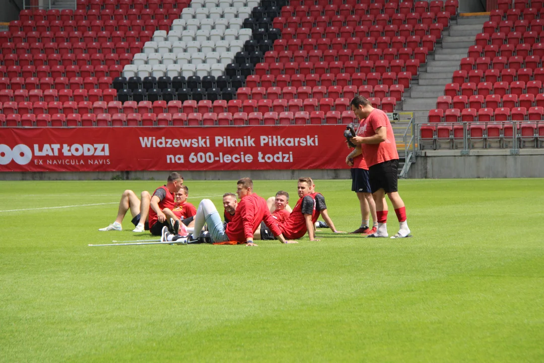 Widzewski Piknik Piłkarski na 600. Urodziny Łodzi.