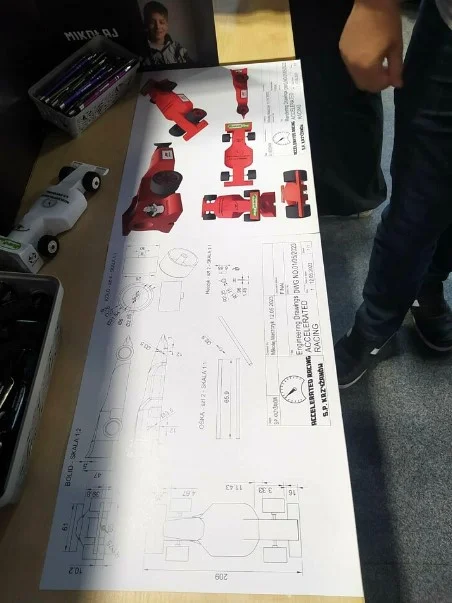 Uczniowie szkoły podstawowej zbudowali bolid F1