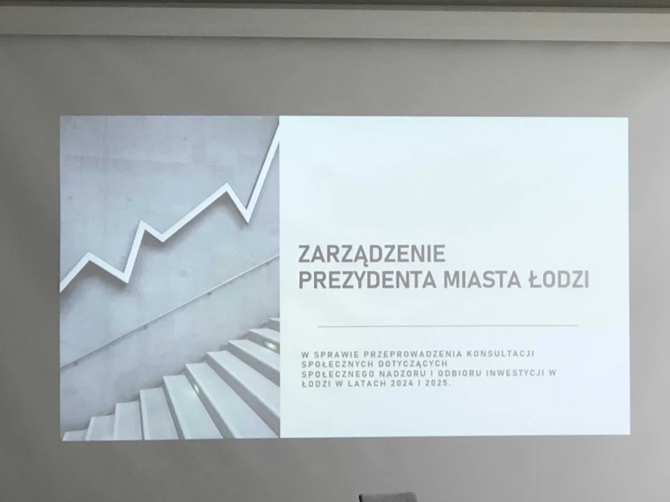 Społeczny odbiór inwestycji w Łodzi - prezentacja projektu nowego zarządzenia prezydent Hanny Zdanowskiej