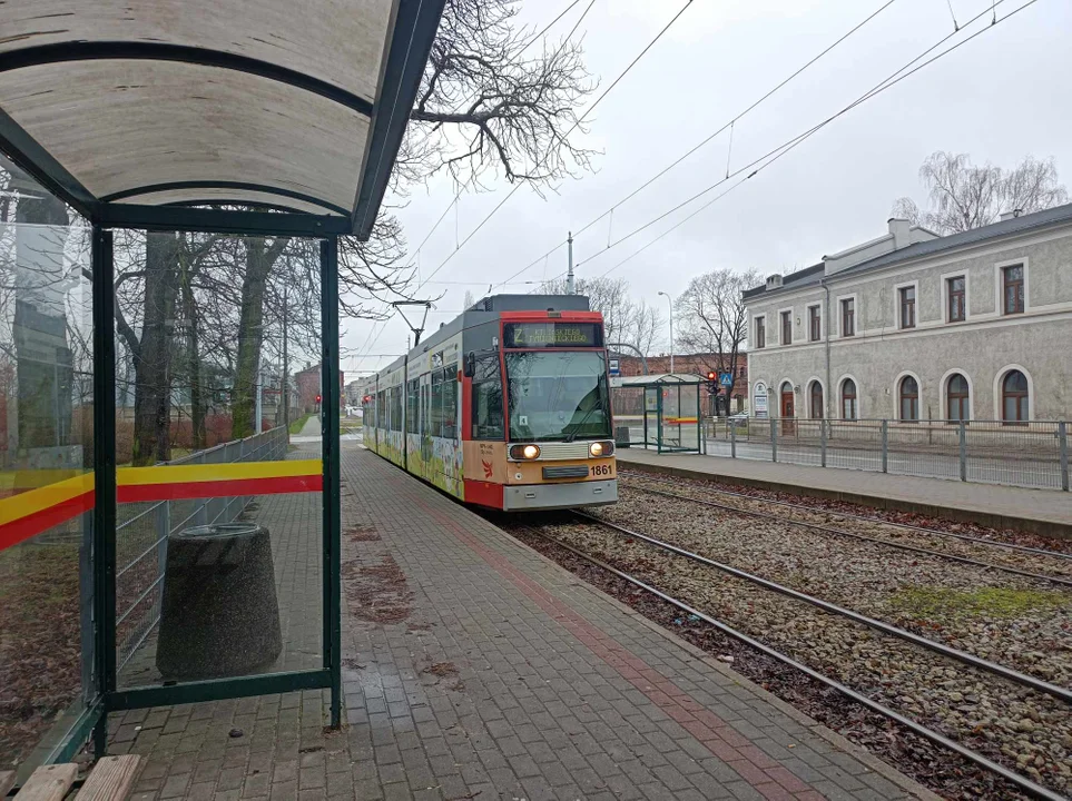 Tramwajowa linia zastępcza Z kursuje po Kilińskiego w Łodzi