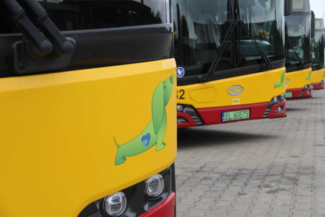 Nowe autobusy marki Solaris w barwach MPK Łódź