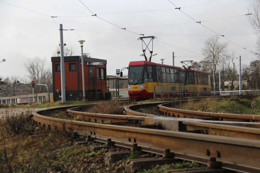 Krańcówka tramwajowa Łódź Żabieniec