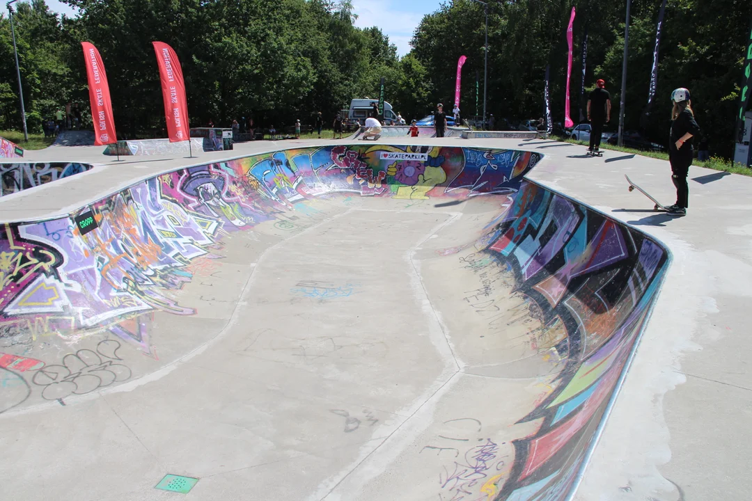 Skatepark im. Igora Kowalewskiego na Widzewie - trwa finał Mistrzostw Polski w kategorii „Park”