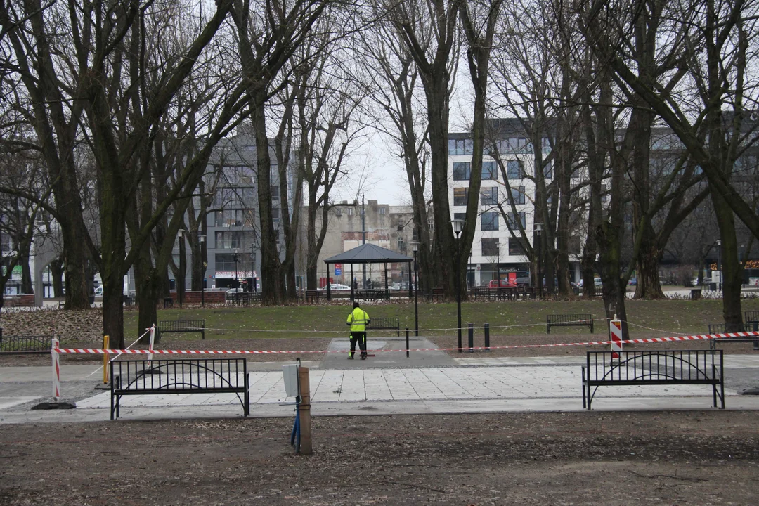Przebudowa parku Staromiejskiego w Łodzi
