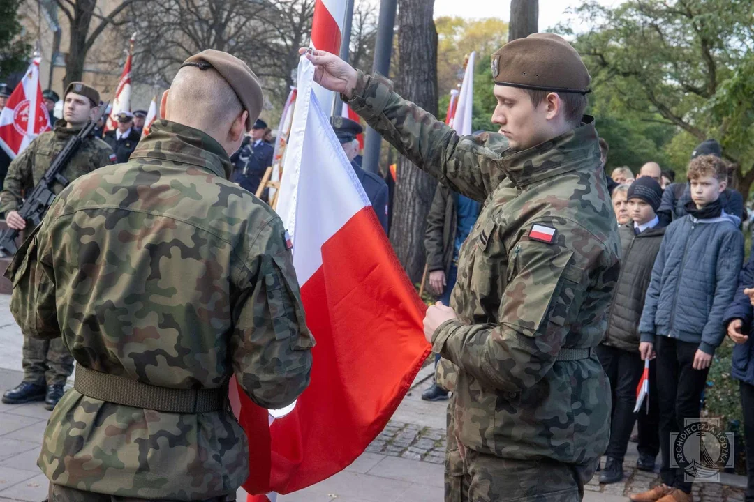 Uroczyste obchody Święta Niepodległości w Łodzi